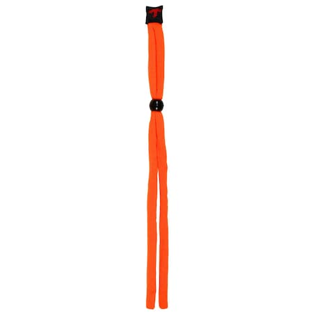 Mcr Safety Glasses, Basic, Hivis Orange Slip On Lanyard, 12PK 220HO